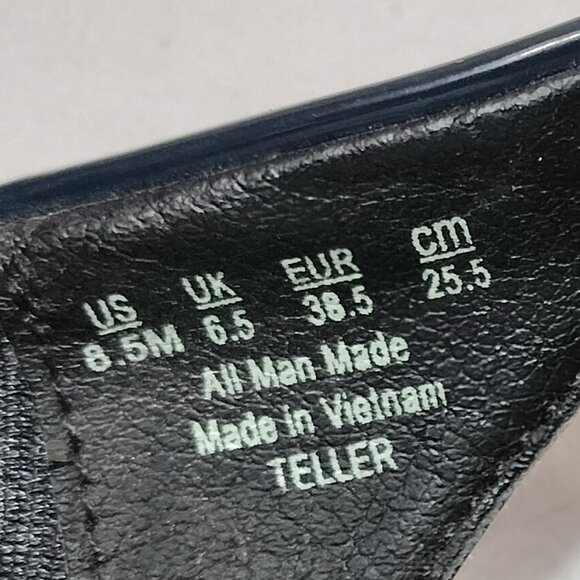 LifeStride Teller Slingback Peep Toe Pumps: Navy - Picture 7 of 10